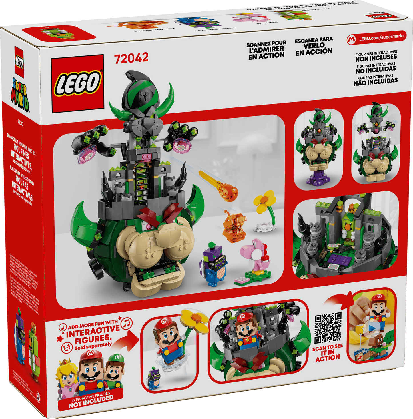 LEGO Super Mario Prinz Florian & Schloss Bowser (72042)
