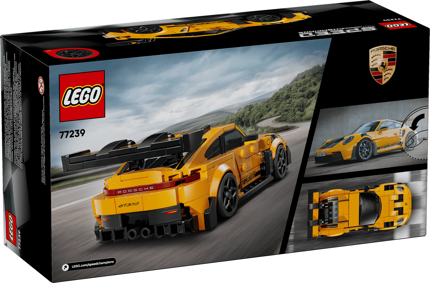 LEGO Speed Champions Porsche 911 GT3 RS Supersportwagen (77239)