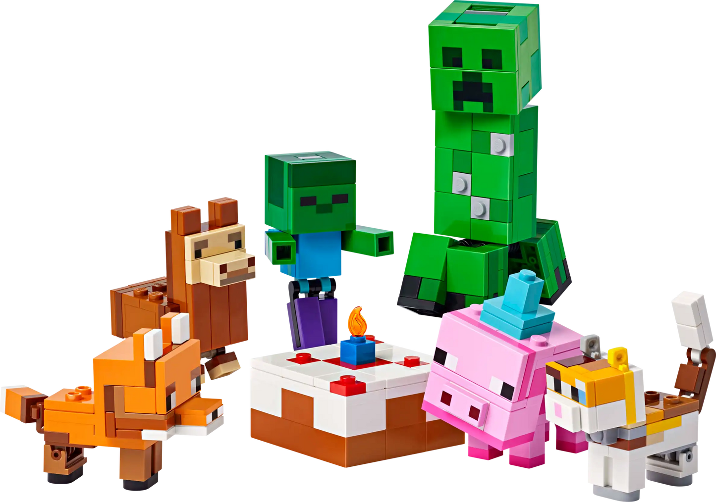 LEGO Minecraft Geburtstagsfeier des Babyschweins (21281)