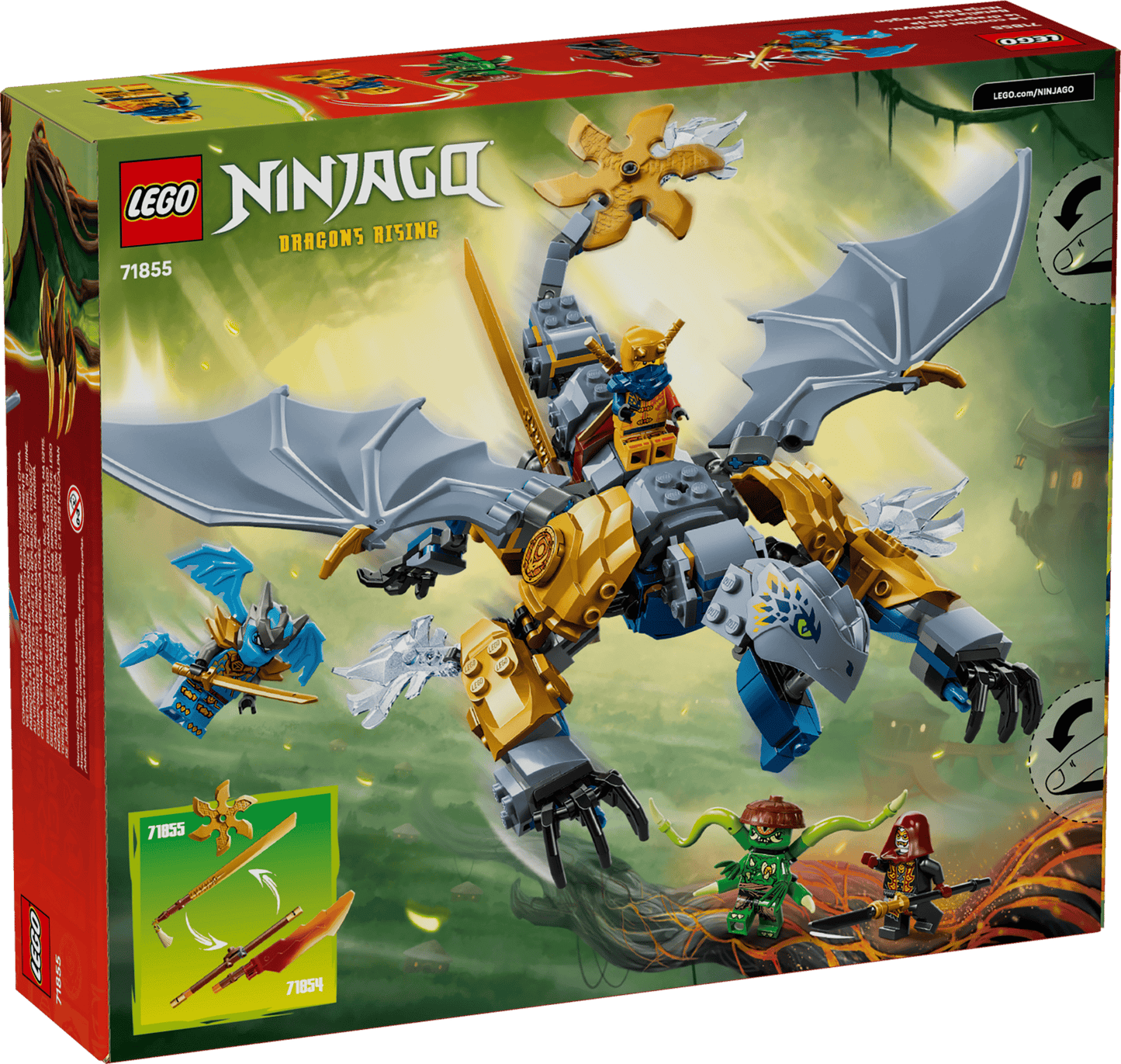 LEGO Ninjago Showdown mit dem Ninja-Drachen Riyu (71855)