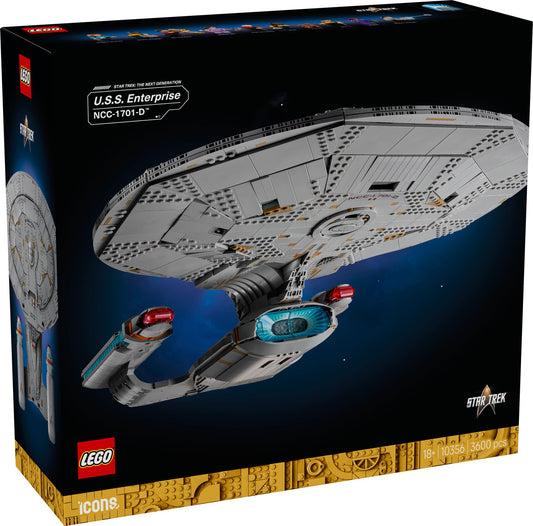 LEGO® Icons Star Trek: U.S.S. Enterprise NCC-1701-D™ (10356)