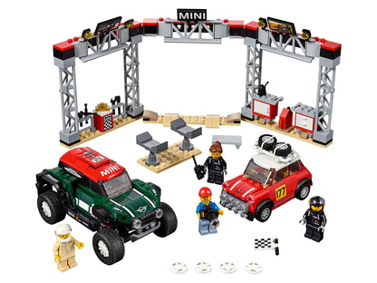 LEGO Speed Champions Rallyeauto 1967 Mini Cooper S und Buggy 2018 Mini John Cooper Works (75894)
