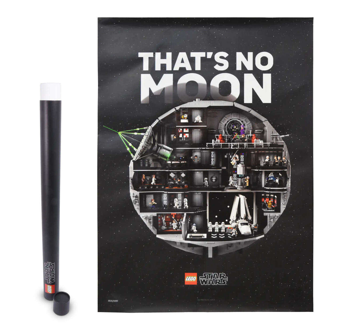 LEGO Star Wars Poster des UCS Todessterns "That's no Moon" (5010030)