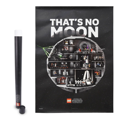 LEGO Star Wars Poster des UCS Todessterns "That's no Moon" (5010030)