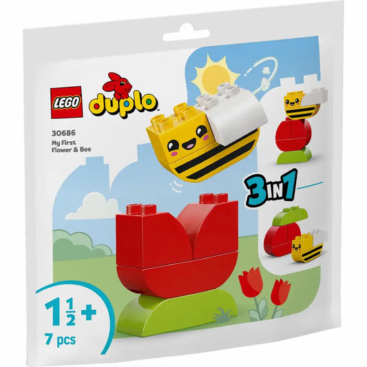 LEGO DUPLO Polybag Meine erste Blume mit Biene (30686)