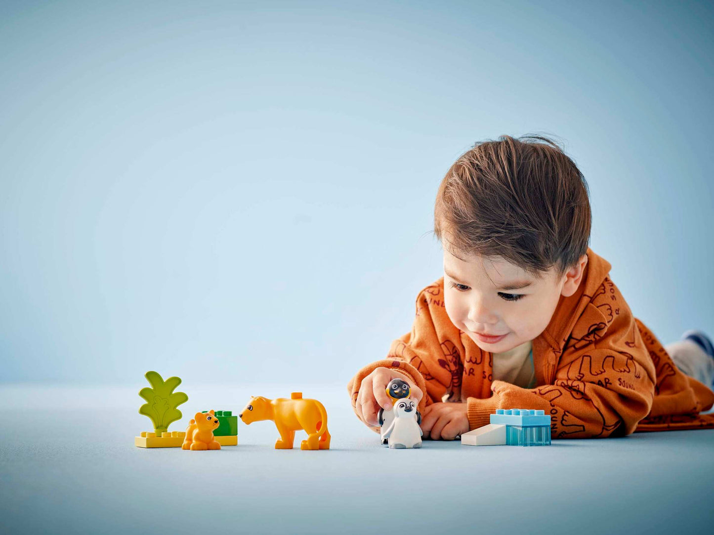 LEGO DUPLO Wildtier Familien Pinguine und Löwen (10442)