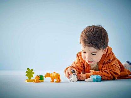 LEGO DUPLO Wildtier Familien Pinguine und Löwen (10442)