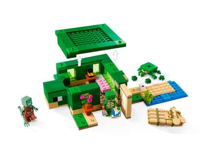 LEGO Minecraft Das Schildkrötenstrandhaus (21254)
