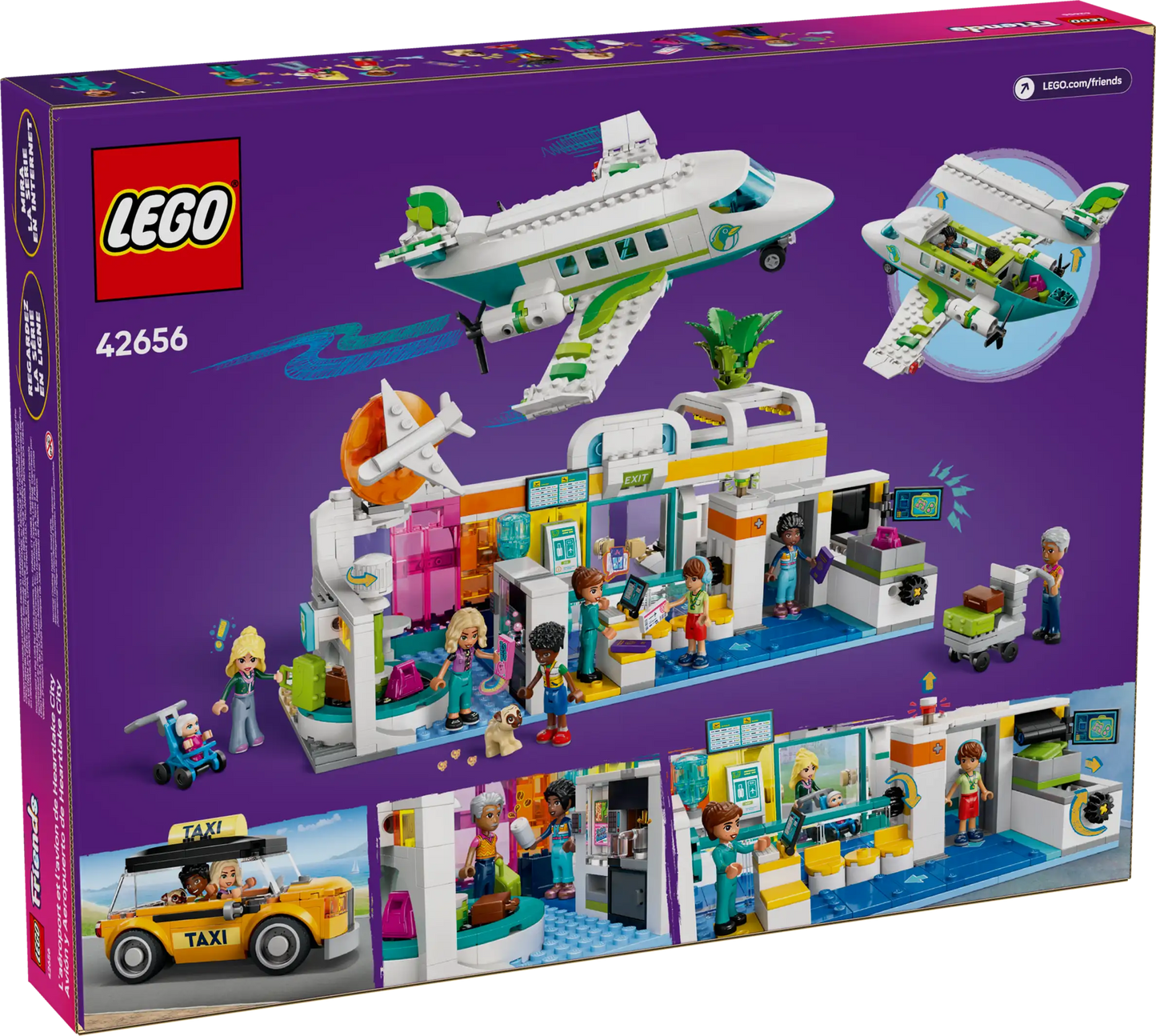 LEGO Friends Heartlake City Flughafen mit Flugzeug (42656)