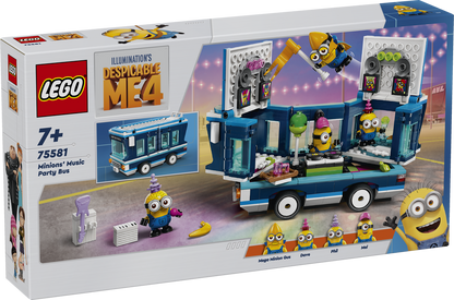 LEGO Minions: Minions und der Party Bus (75581) aus "Ich - Einfach unverbesserlich 4"