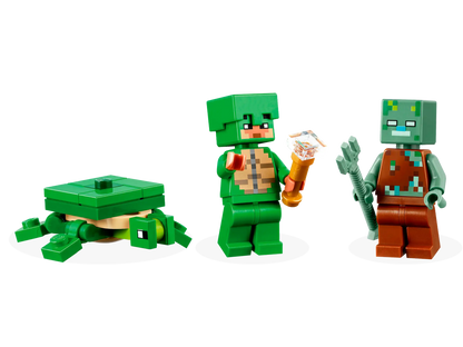 LEGO Minecraft Das Schildkrötenstrandhaus (21254)