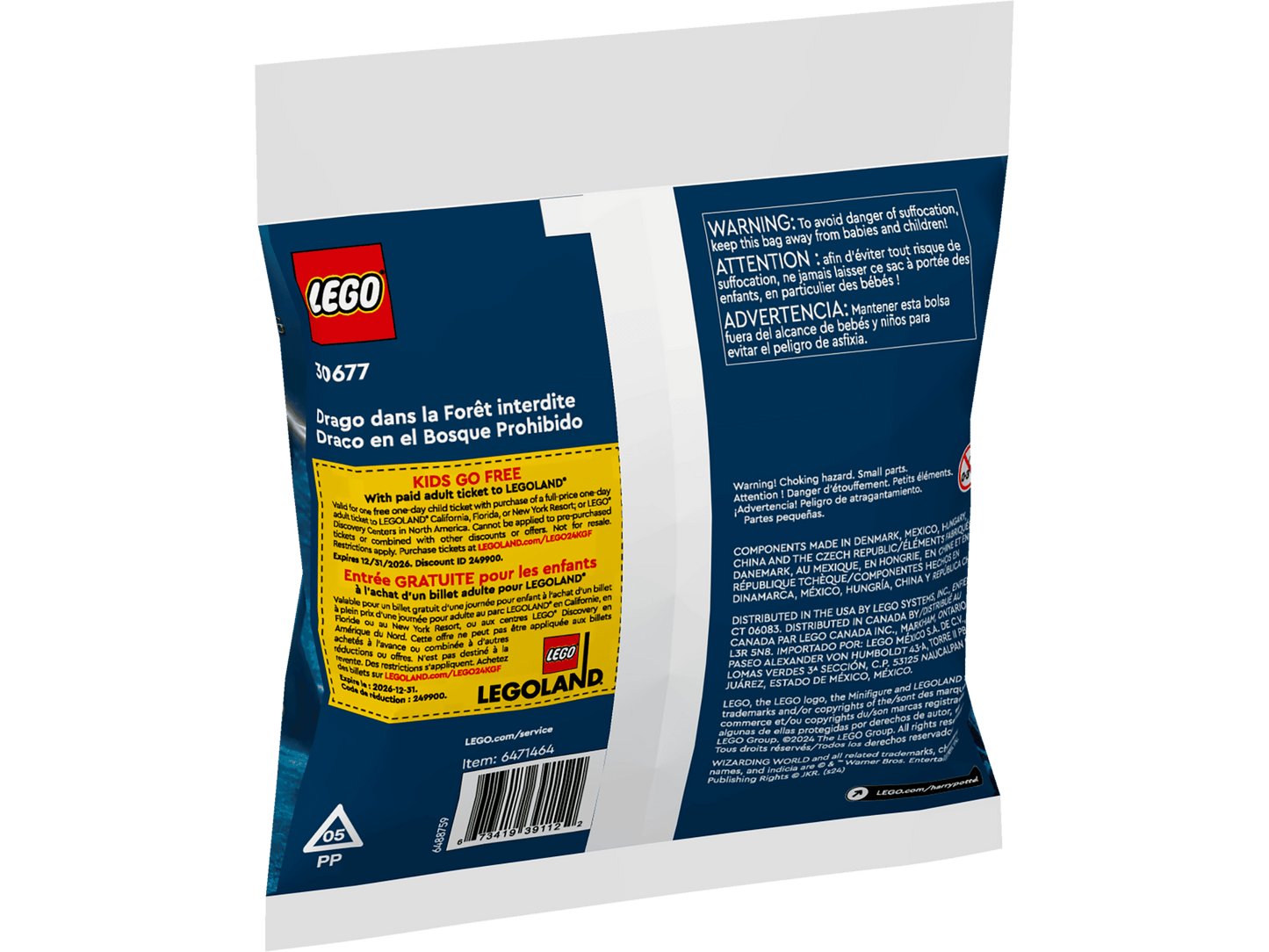 LEGO Harry Potter Polybag Draco im verbotenen Wald (30677)