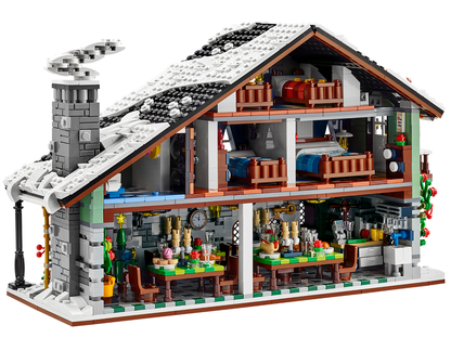 LEGO® Bricklink 910004 Winterliche Almhütte