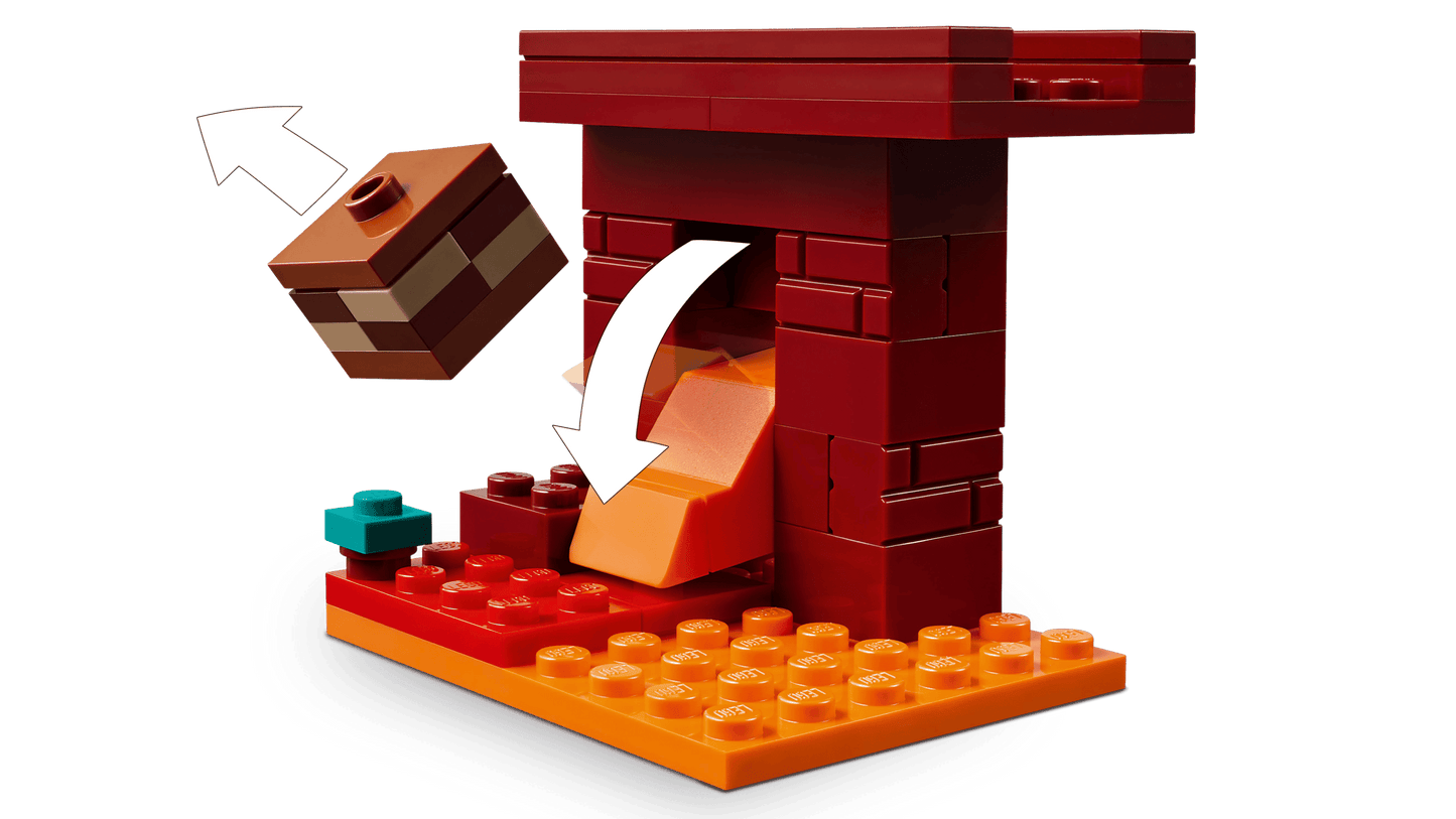 LEGO Minecraft Das Lava Duell im Nether (21266)