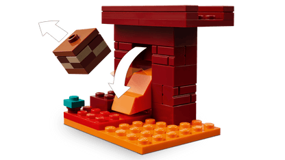 LEGO Minecraft Das Lava Duell im Nether (21266)