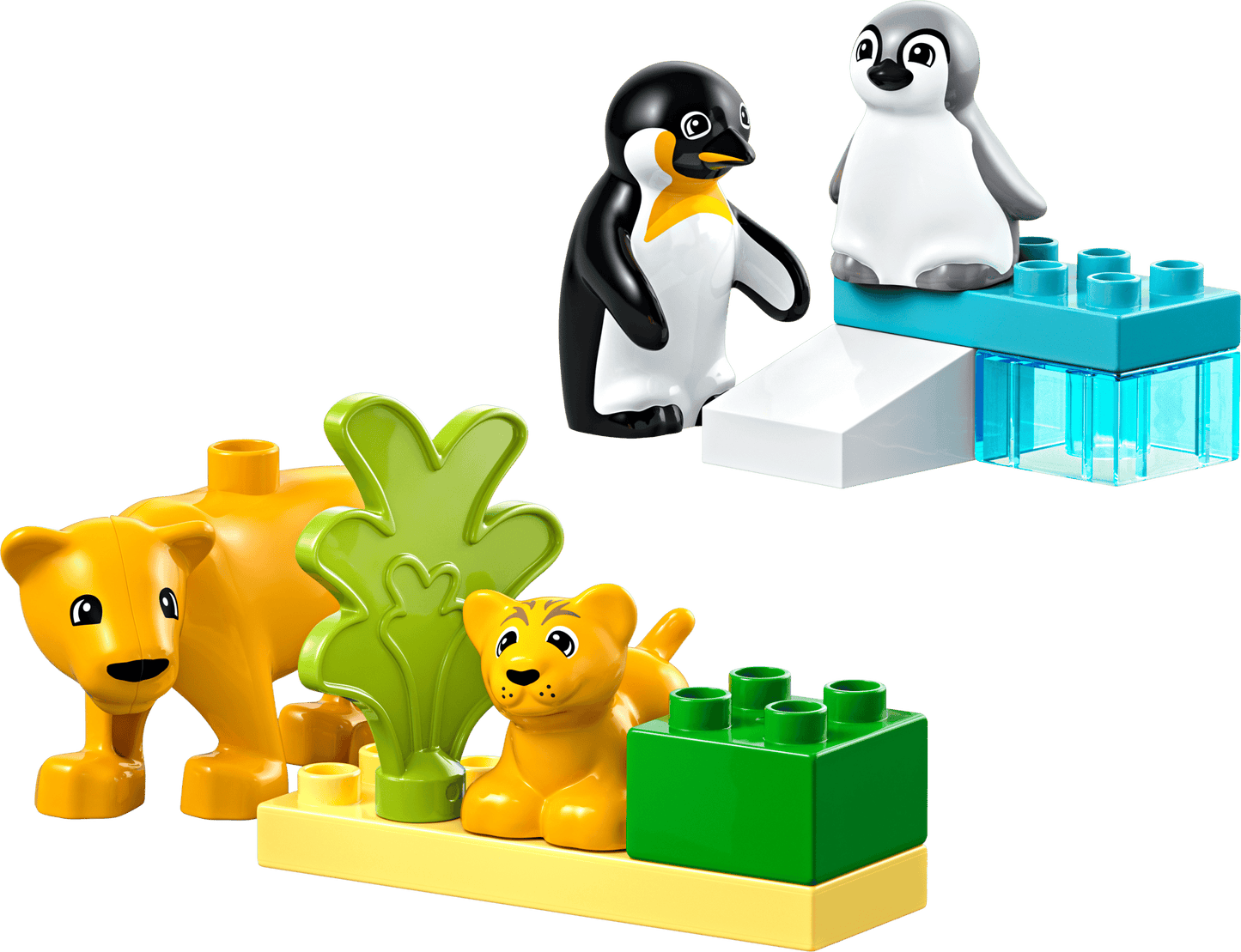 LEGO DUPLO Wildtier Familien Pinguine und Löwen (10442)