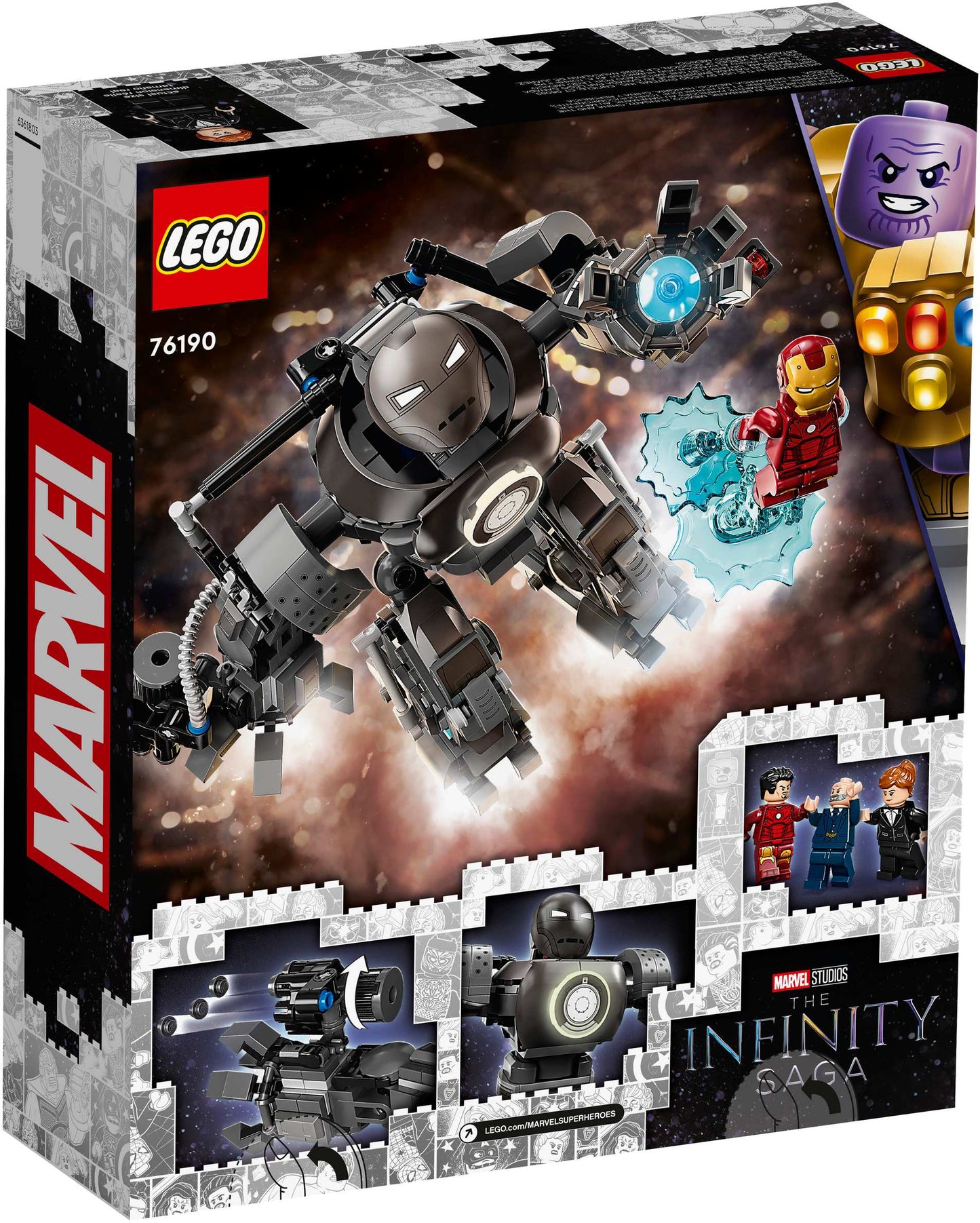 LEGO Marvel Super Heroes Iron Man und das Chaos durch Iron Monger (76190)