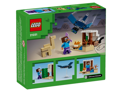 LEGO Minecraft Steves Wüstenexpedition (21251)