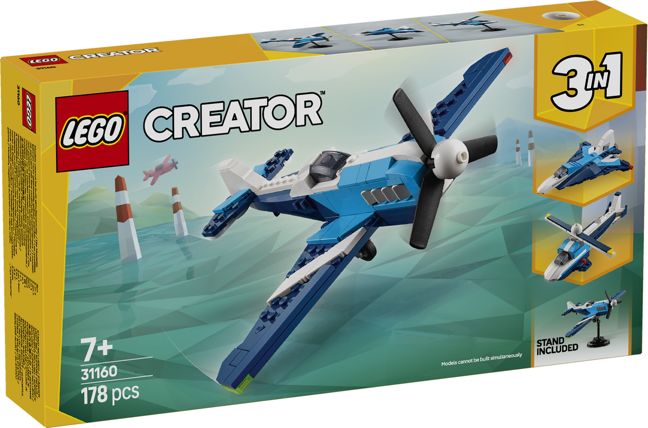 LEGO Creator 3in1 Flieger: Rennflugzeug (31160)