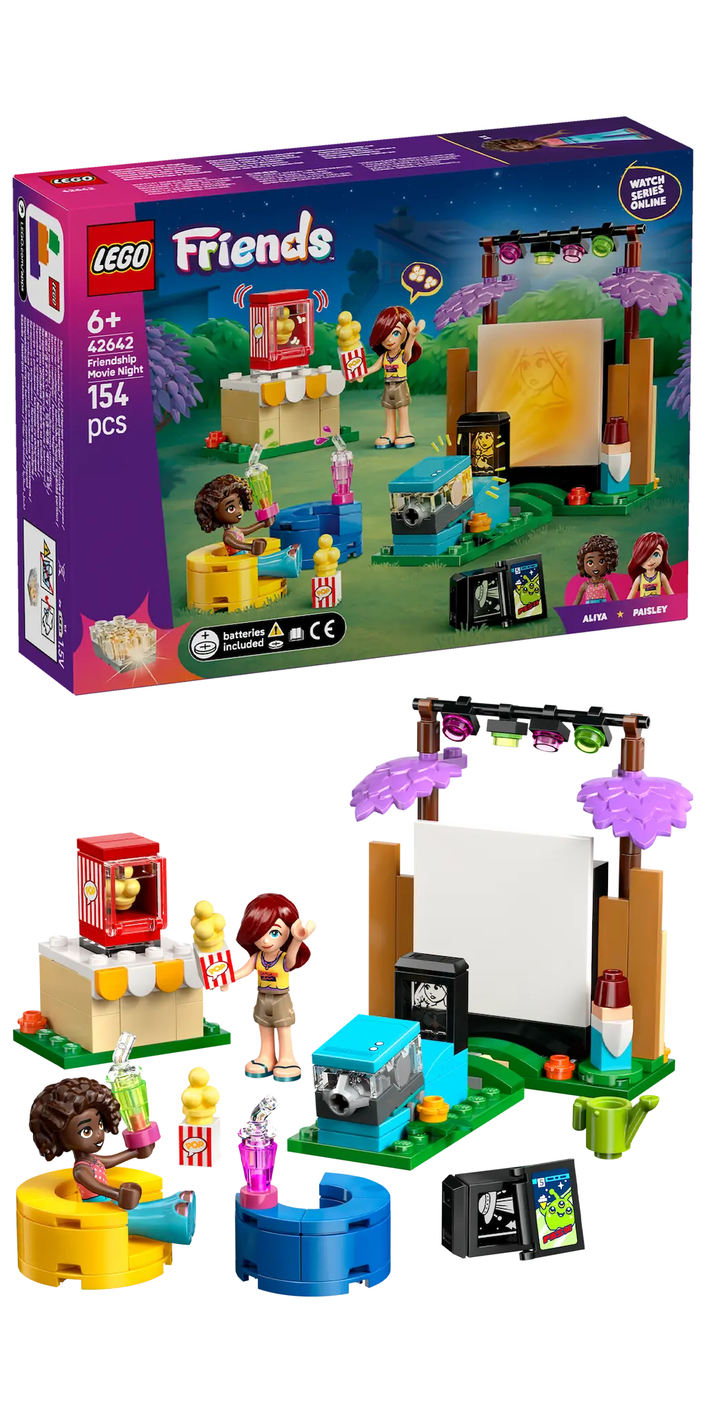 LEGO Friends Filmabend mit Freunden (42642)