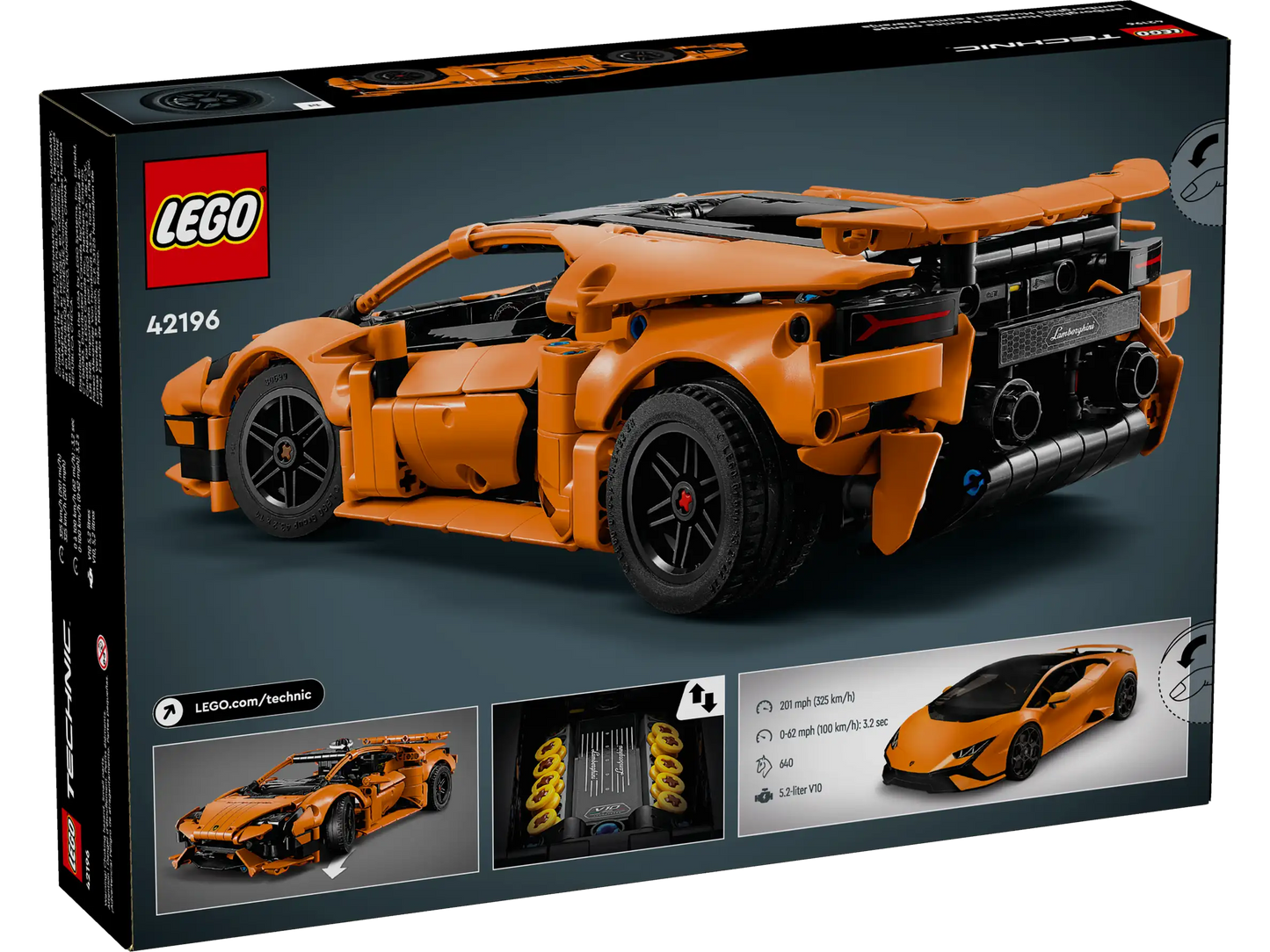 LEGO Technic Lamborghini Huracán Tecnica Orange (42196)