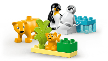 LEGO DUPLO Wildtier Familien Pinguine und Löwen (10442)