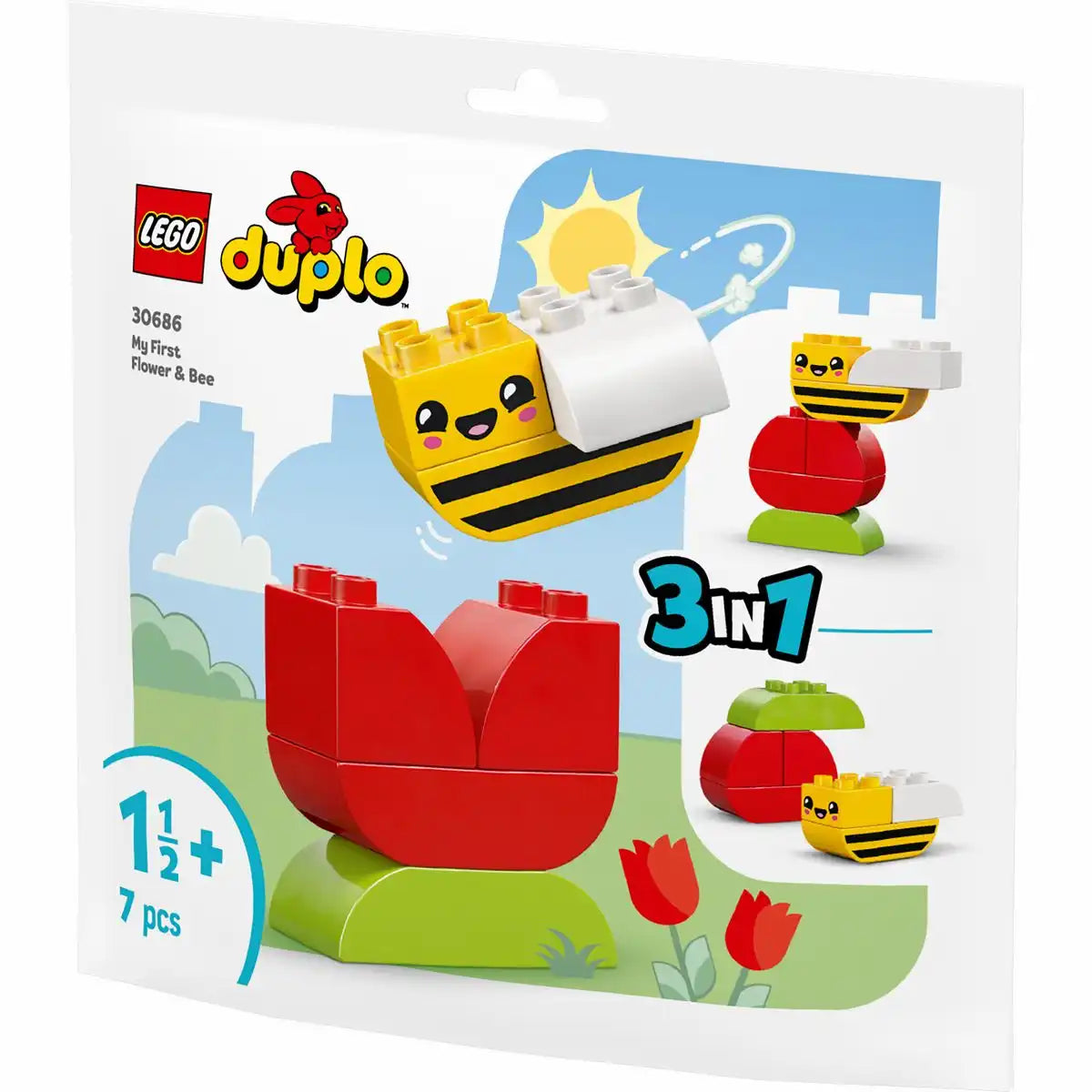 LEGO DUPLO Polybag Meine erste Blume mit Biene (30686)