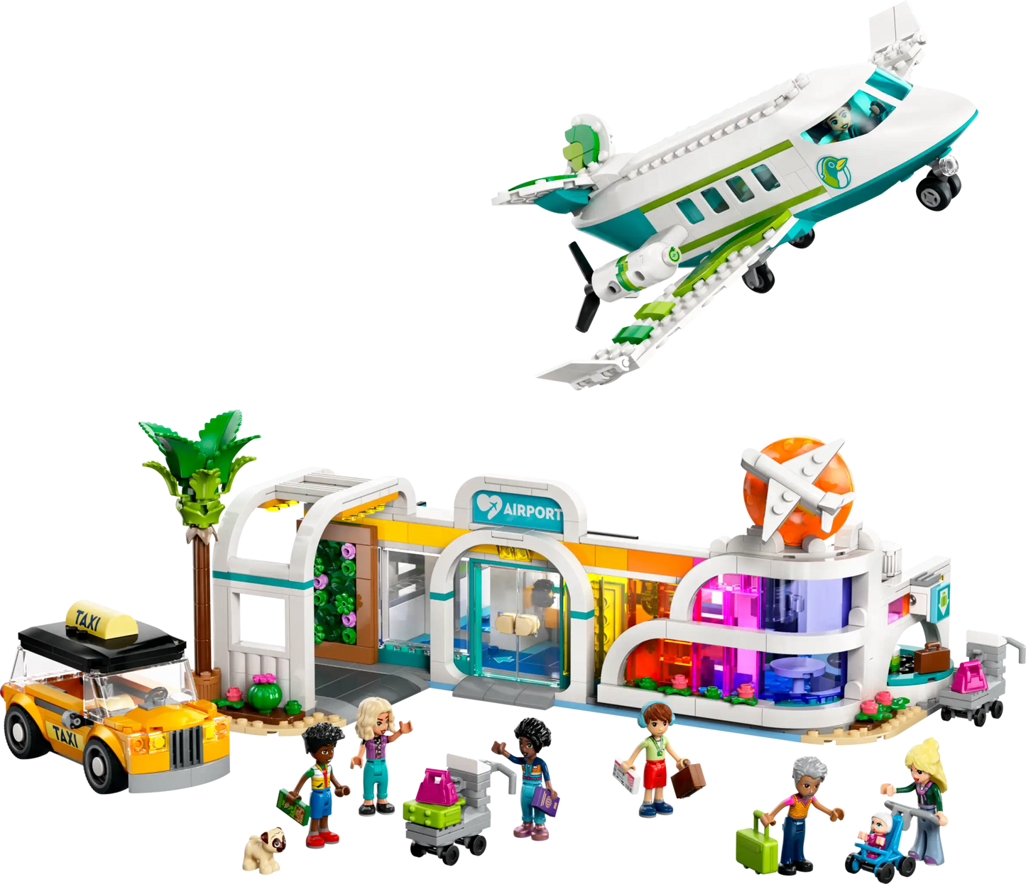LEGO Friends Heartlake City Flughafen mit Flugzeug (42656)