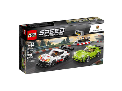 LEGO Speed Champions Porsche 911 RSR & Porsche 911 Turbo (75888)