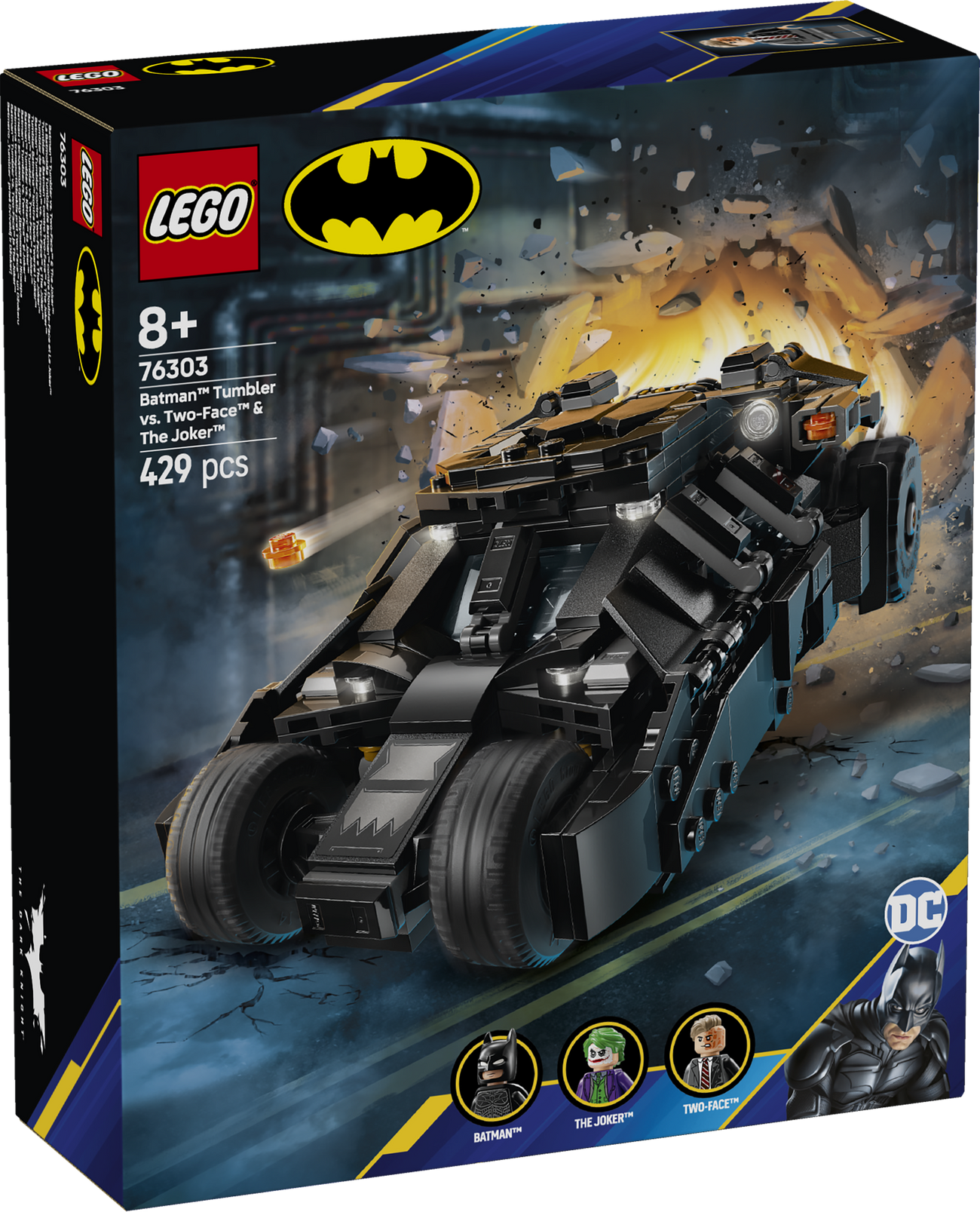 LEGO DC Super Heroes Batman Tumbler vs. Two-Face™ & The Joker™ (76303)