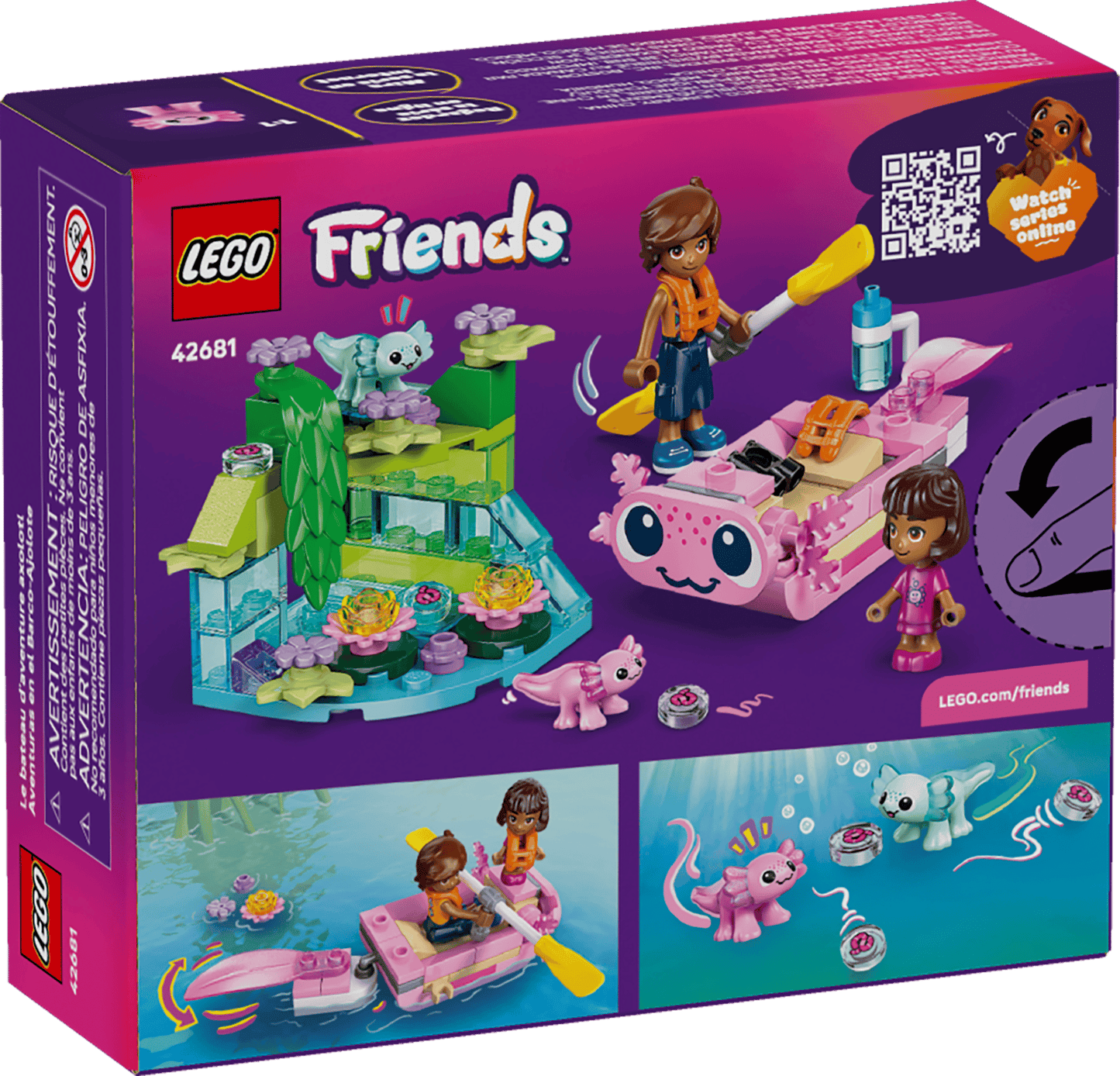 LEGO Friends Axolotl Abenteuerboot (42681)