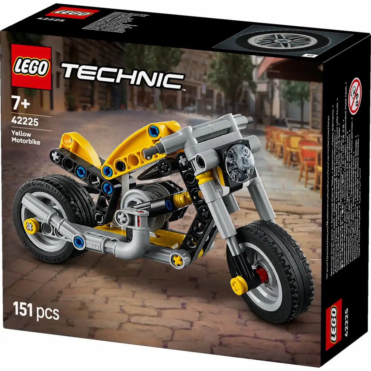 LEGO Technic Gelbes Motorrad (42225)