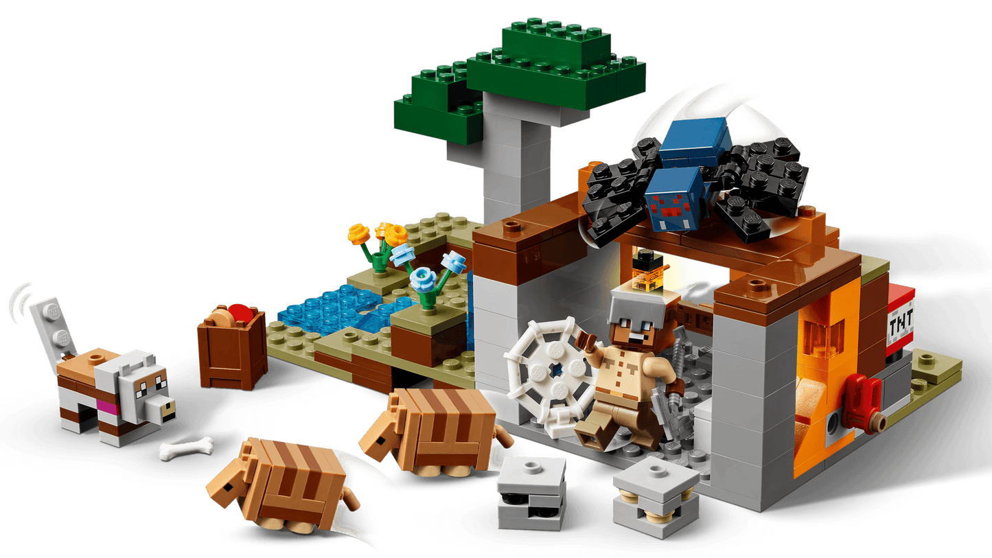LEGO Minecraft Die Expedition zur Gürteltiermine (21269)