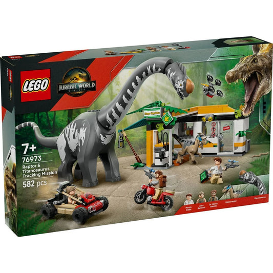 LEGO Jurassic World Raptor & Titanosaurus: Große Fährtensuche (76973)
