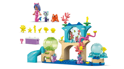 LEGO DreamWorks Gabby's Dollhouse: Meerjungfrau Gabbys Aquarium Abenteuer (11204)