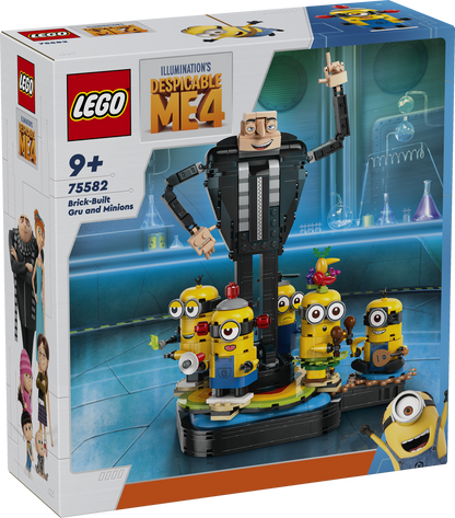LEGO Minions: Gru und die Minions aus LEGO® Steinen (75582) aus "Ich - Einfach unverbesserlich 4"