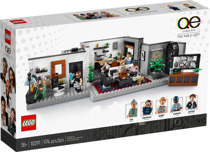 LEGO Icons Queer Eye – Das Loft der Fab 5 (10291)