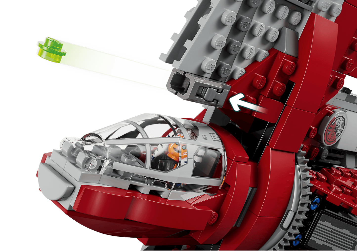 LEGO Star Wars Ahsoka Tanos T-6 Jedi Shuttle (75362)