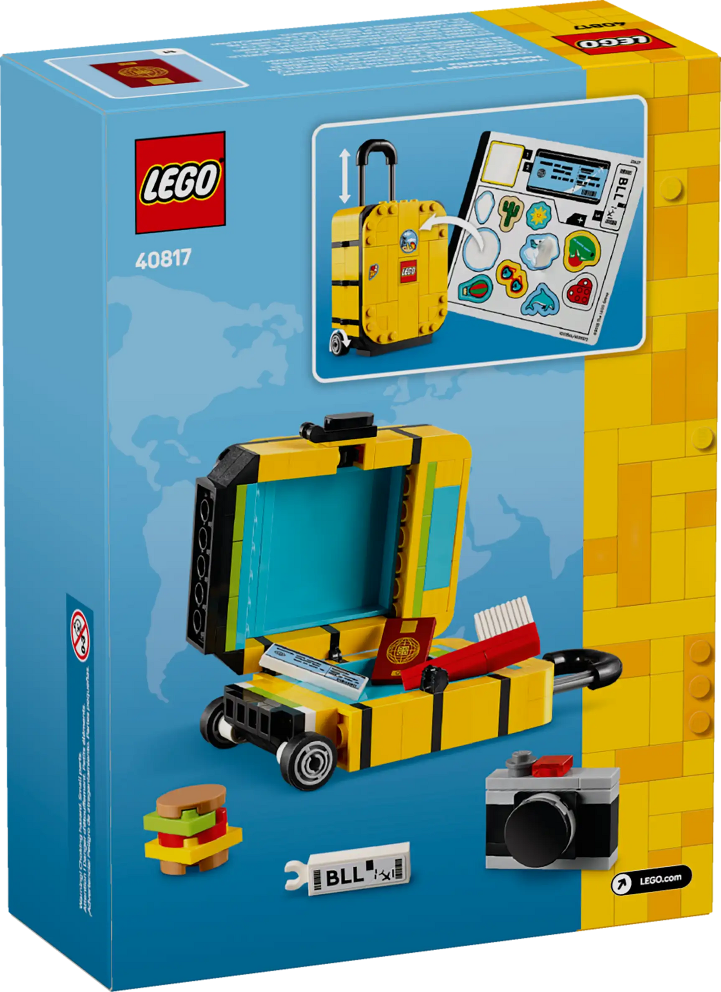 LEGO Gelber Reisekoffer (40817)