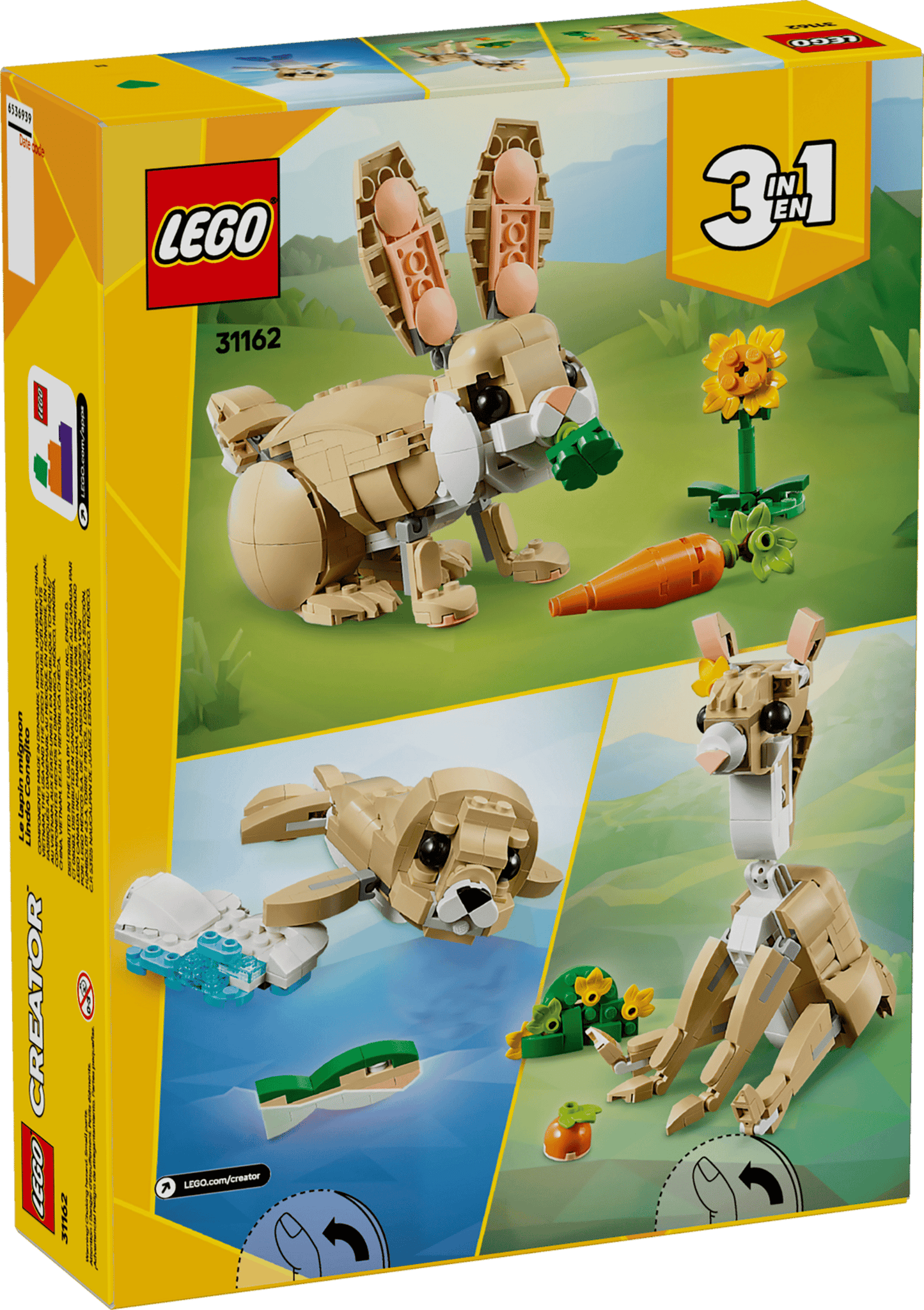 LEGO Creator 3in1 Häschen (31162)