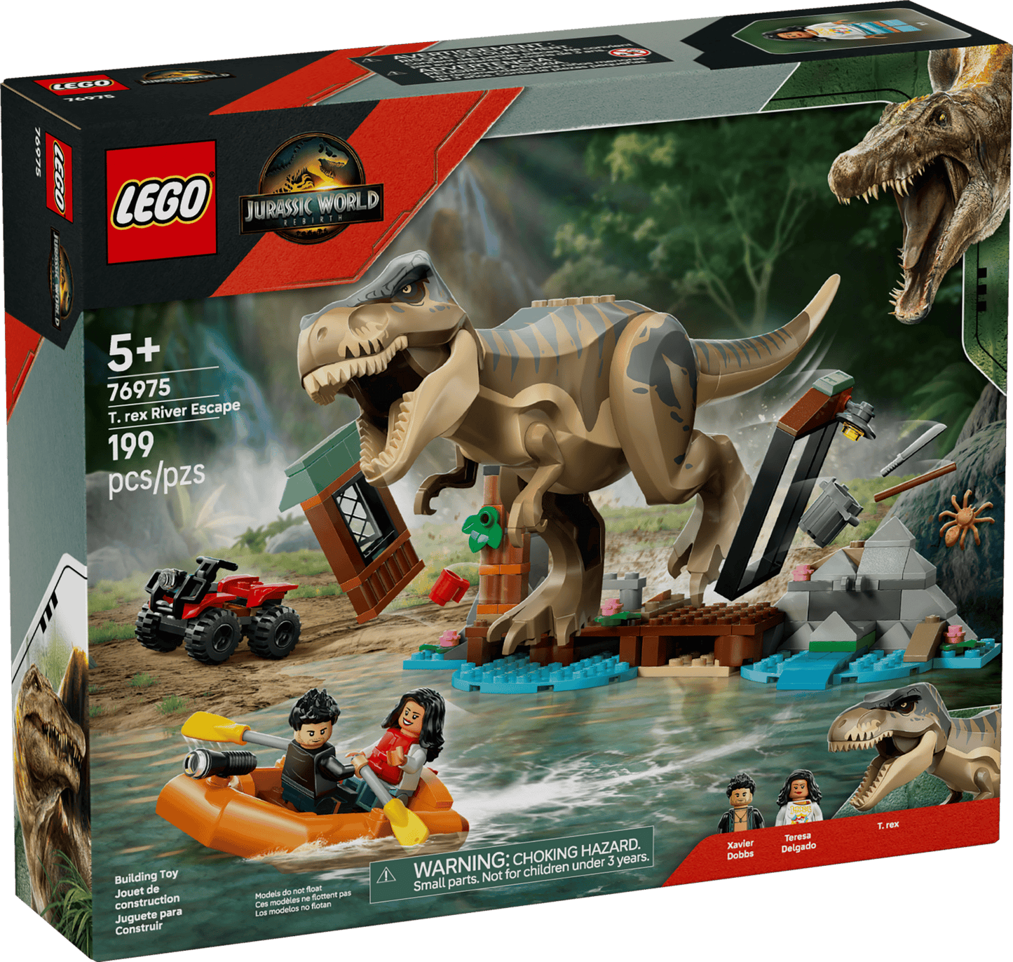 LEGO Jurassic World Flucht vor dem T.Rex (76975)
