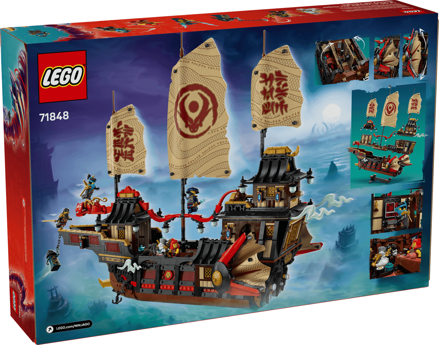 LEGO Ninjago Der Tempel-Flugsegler (71848)