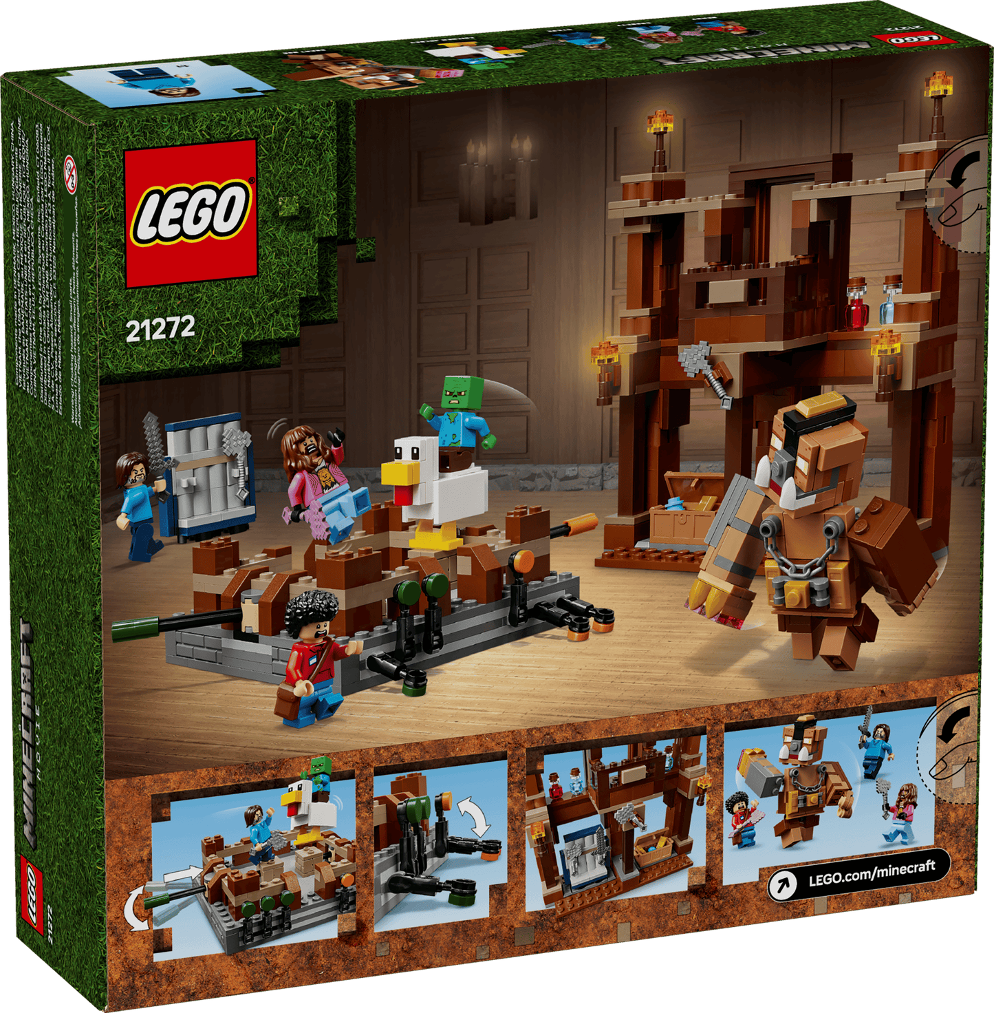 LEGO Minecraft Waldanwesen mit Boxring (21272)