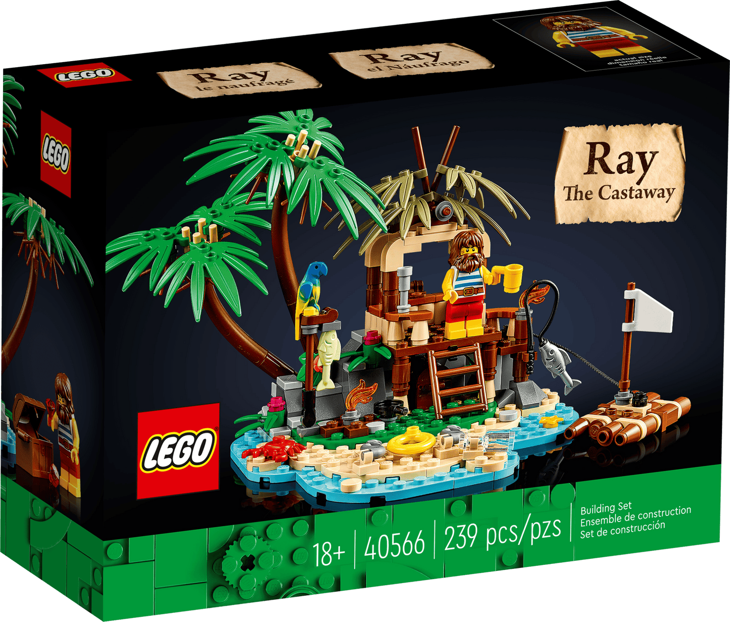 LEGO Ideas Ray der Schiffbrüchige (40566)