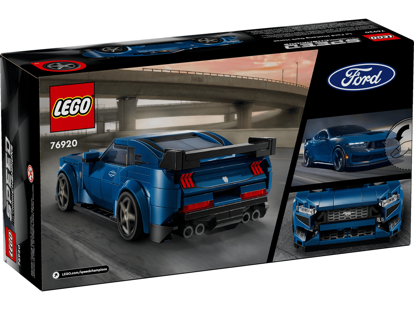 LEGO Speed Champions Ford Mustang Dark Horse Sportwagen (76920)