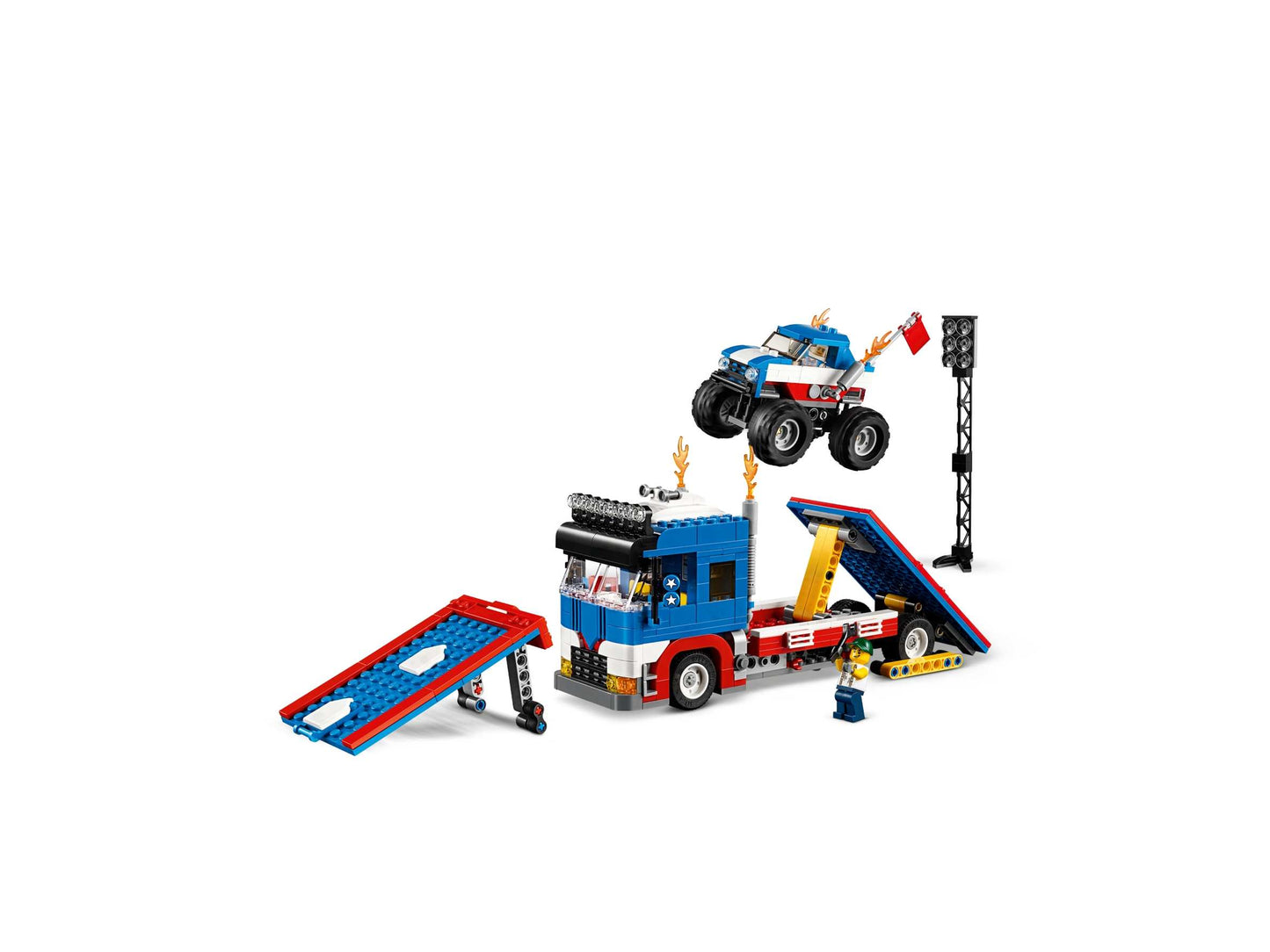 LEGO Creator 3in1 Stunt-Truck-Transporter (31085)