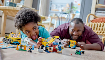 LEGO City Baufahrzeuge und Kran mit Abrissbirne (60391)