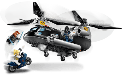 LEGO Marvel Super Heroes Black Widows Hubschrauber-Verfolgungsjagd (76162)