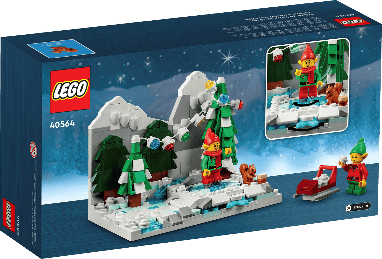 LEGO Weihnachtselfenszene (40564)