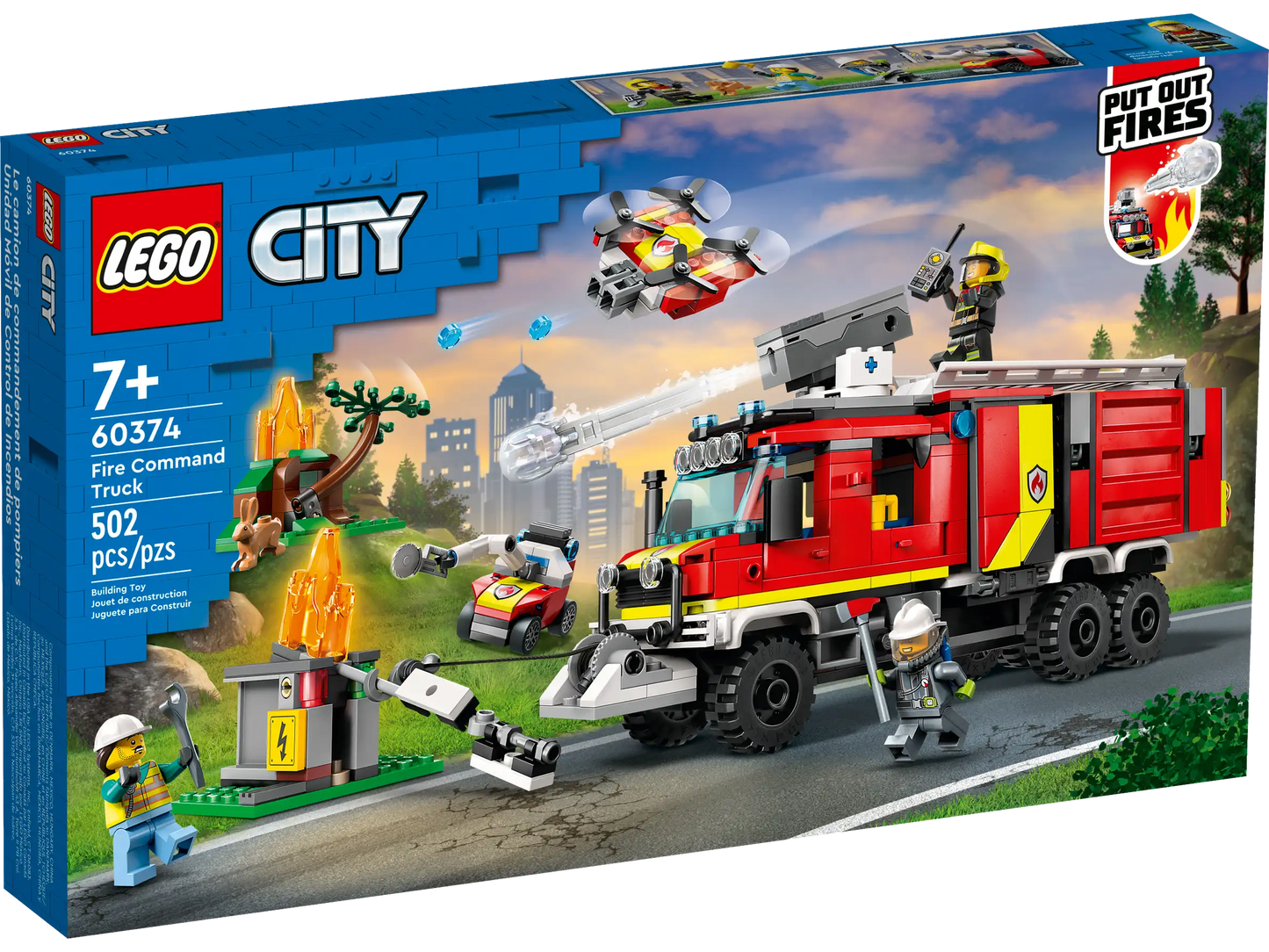 LEGO City Einsatzleitwagen der Feuerwehr (60374)